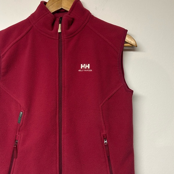 Helly Hansen Pro Fleece Zip Up Pink Vest - Picture 6 of 7